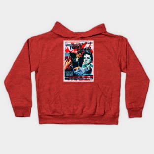 Vintage Mexican Cinema Icons Kids Hoodie